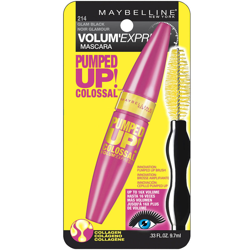 Maybelline Volume Express Pumped Up Colossal Washable Mascara