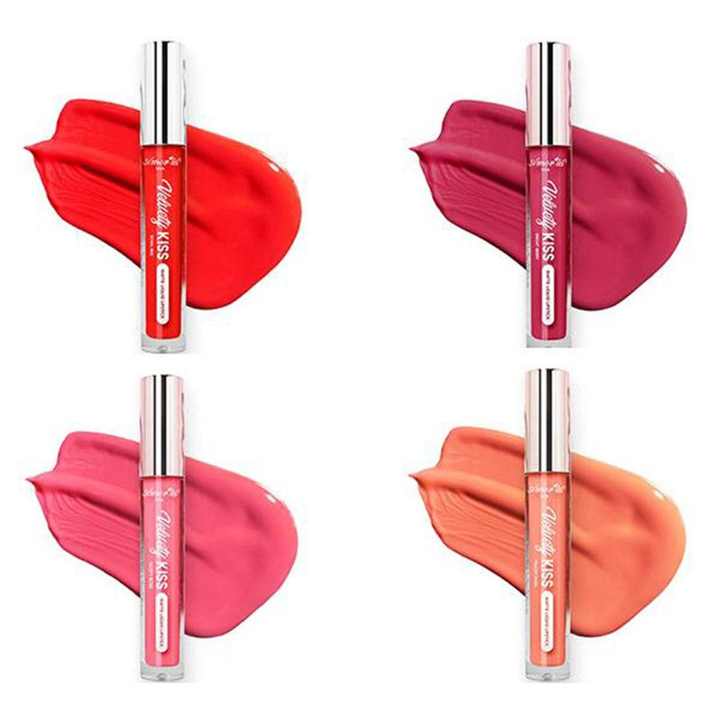 Amor Us Velvety Kiss Matte Liquid Lipstick Assorted - Wholesale Pack 8 Units (CO-VELVETY)