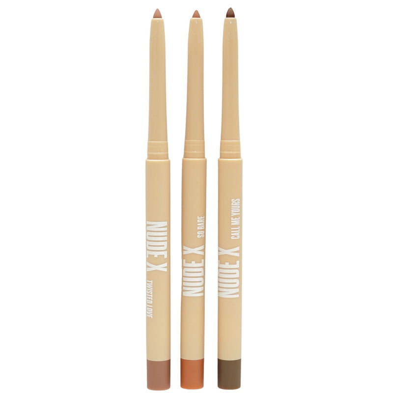 Beauty Creations Nude X Lipliner Assorted - Wholesale 24 Units (NXLPDASS)