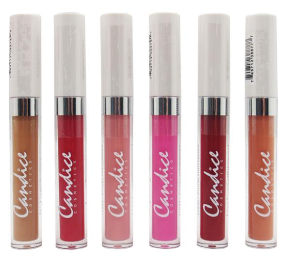 Candice Matte Liquid Lipstick Assorted - Wholesale Pack 12 Units (CAN-MLD3-4)