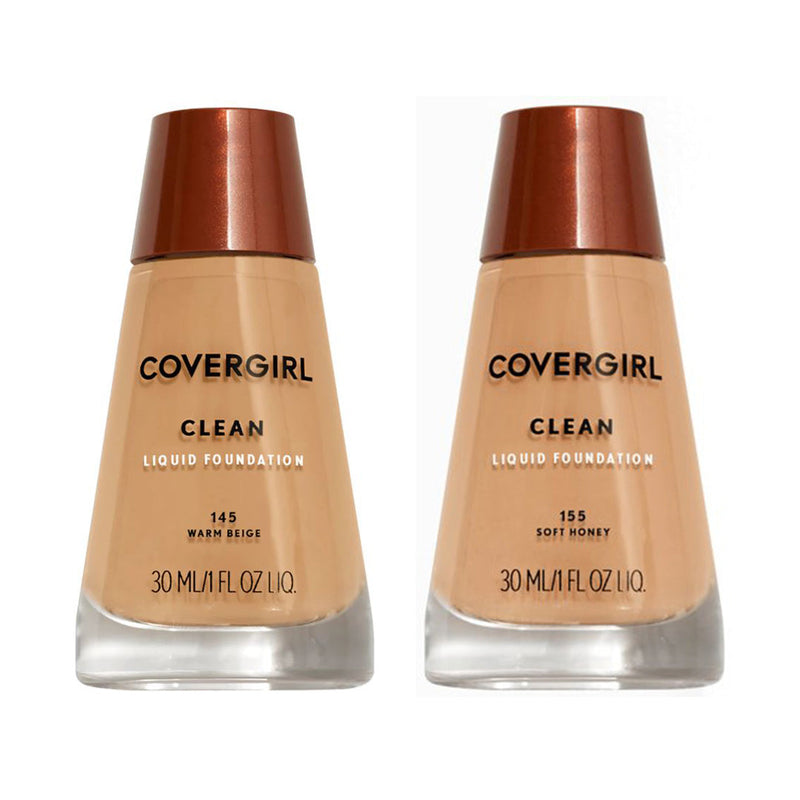 Covergirl Clean Liquid Foundation Assorted - Wholesale 8 Units (CCLF)