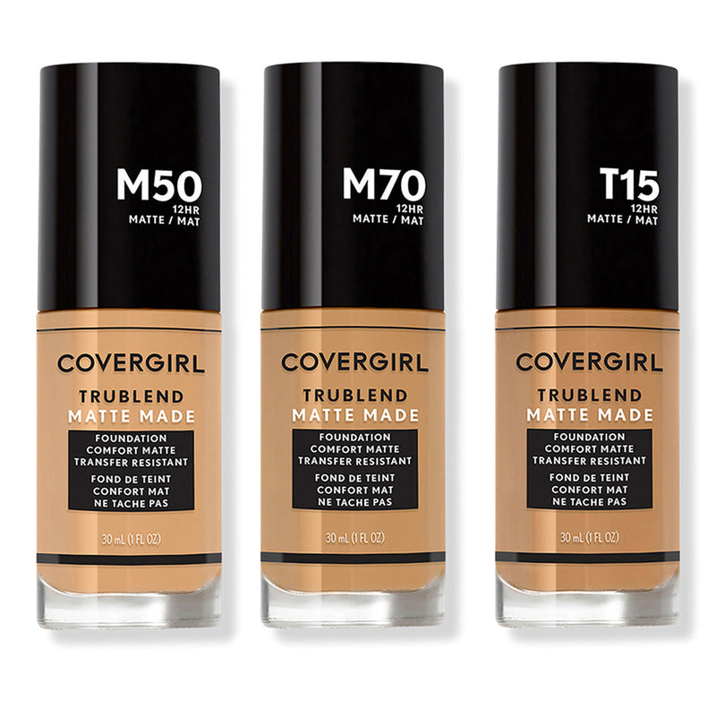 Covergirl Trublend Matte Made Foundation Assorted - Wholesale 6 Units (CTMFASS)