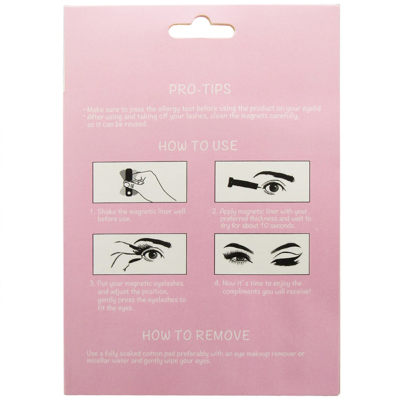 Eye Beauty Magnetics Eyeliner Eyelashes Kit Glam - Wholesale 4 Units (MEEKITGLAM)