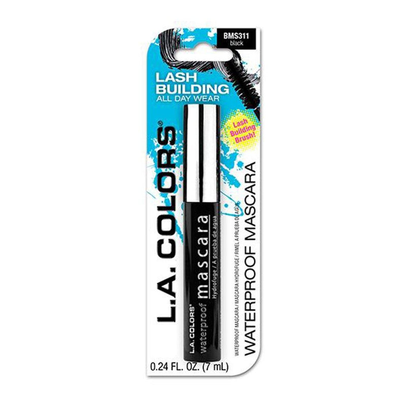 L.A. Colors Lash Building All Day Waterproof Mascara - Wholesale Pack 12 Units (BMS311)