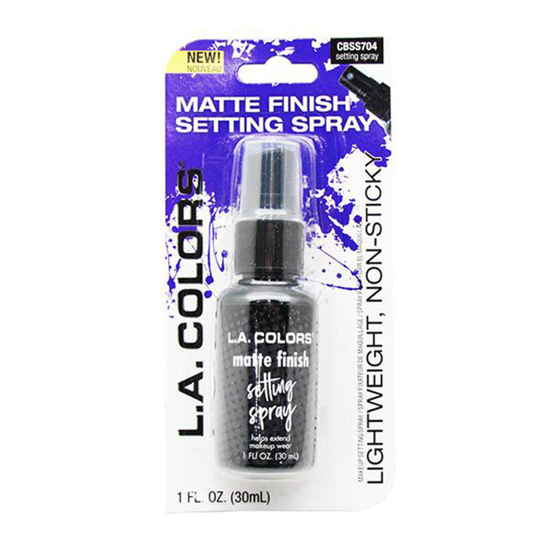 L.A. Colors Matte Finish Setting Spray - Wholesale Pack 24 Units (CBSS704)