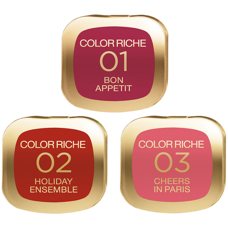 Loreal Rue Royale Colour Richie Lipstick Assorted - Wholesale 9 Units (LRRRLAS)