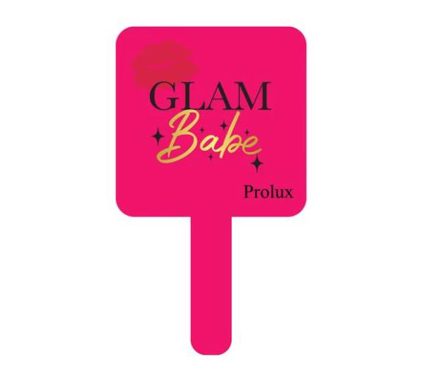 Prolux Hand Mirrir Glam Bebe Assorted - Wholesale Pack 12 Units (M-623)